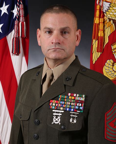 Sergeant Major Scott D Grade Marine Corps Installations East Leaders
