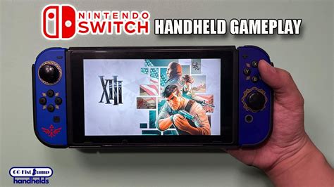 Xiii Remake On Nintendo Switch Handheld Gameplay Youtube