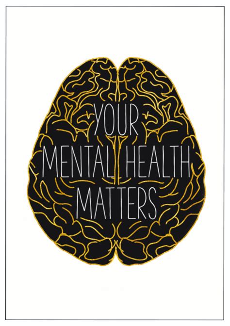 Your Mental Health Matters Illustration Print A4 A5 And A6 Etsy