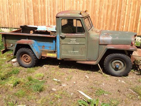 1955 Willys 1 Ton 4wd The Hamb