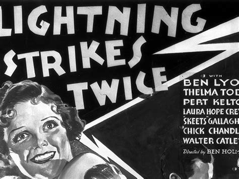 Lightning Strikes Twice 1934 Turner Classic Movies
