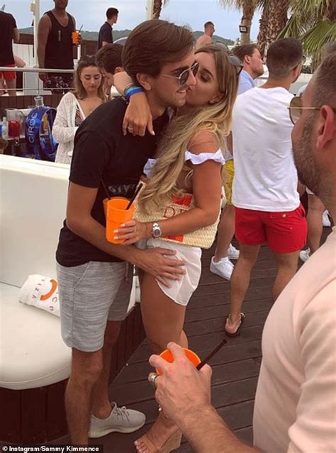 Dani Dyer And Sammy Kimmence Pack On The Pda As They Continue To Enjoy A