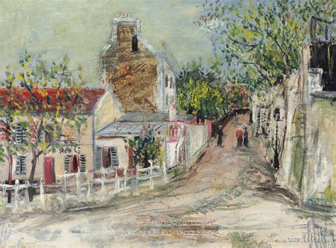Maurice Utrillo Le Lapin Agile Painting Reproductions Save 50 75