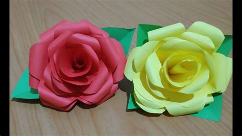 Wajib Tahu Contoh Membuat Bunga Mawar Dari Kertas Origami Yang Wajib