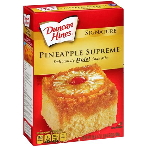 Prepare a box of yellow cake mix following the directions optional: Original duncan hines pineapple upside down cake recipe - akzamkowy.org