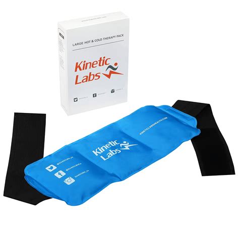 Reusable Ice Pack For Injuries And Pain Relief By Kinetic Labs Gel