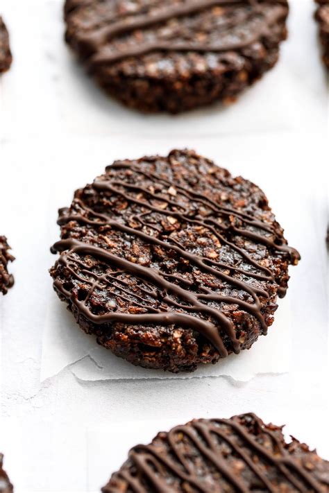 No Bake Chocolate Oat Cookies Nadia S Healthy Kitchen Chocolate Oat