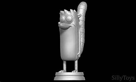 3d File Rigby Regular Show・3d Printing Idea To Download・cults