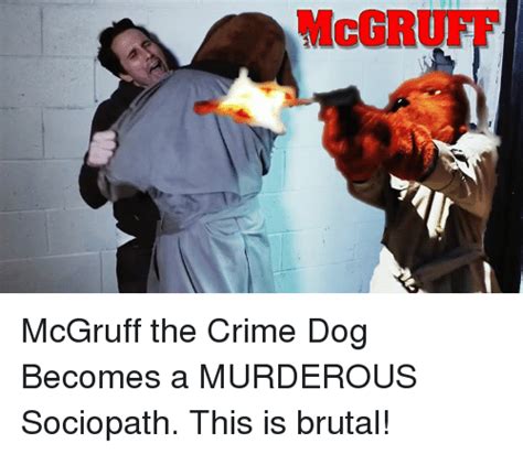Mcgruff Mcgruff The Crime Dog Becomes A Murderous Sociopath This Is