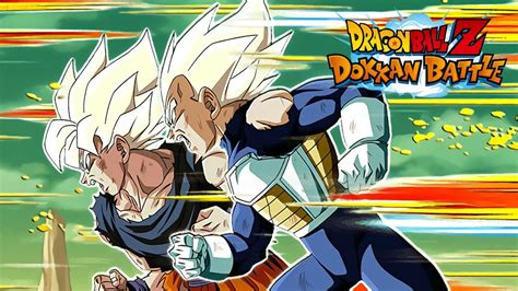 Dragon Ball Z Dokkan Battle Lr Ssj Goku And Vegeta Morale Boost Ost
