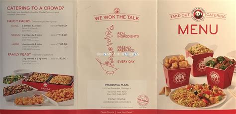 Panda express prices are competitive with rest of the fast casual food industry. Panda Express Carry Out Menu Chicago (Scanned Menu With ...