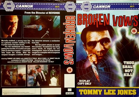 Broken Vows 1987 On Cannon United Kingdom Betamax Vhs Videotape