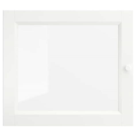 Oxberg Glass Door White 40x35 Cm Ikea