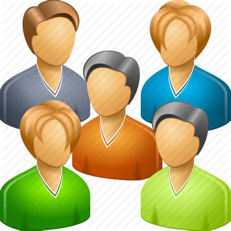 14 Group Of People Icon Png File Images Large Group People Icon
