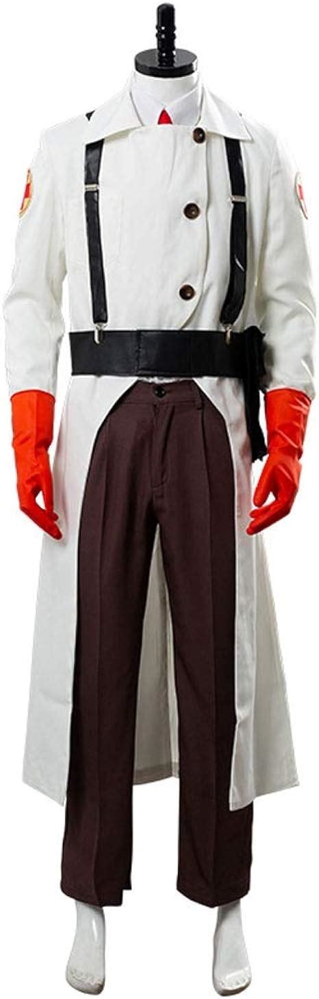 Game Team Fortress 2 Medic Cosplay Full Clothing Uk Clothing