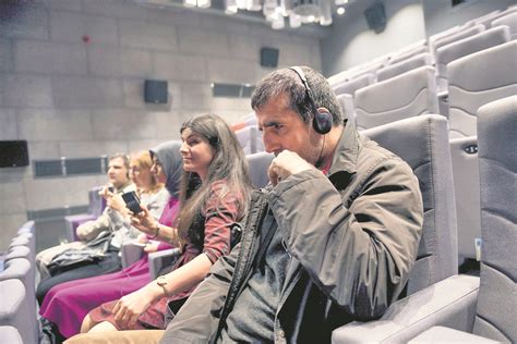 Cinema hall for the blind in Istanbul overcomes visual obstacles
