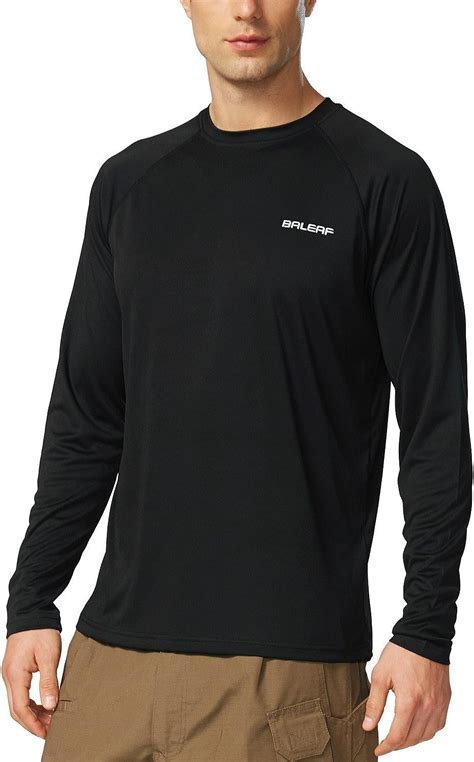 Baleaf Mens Long Sleeve Shirts Lightweight Upf 50 Sun Protection Spf