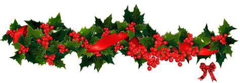 Garland Christmas Decoration Wreath Clip Art Garland Png Download