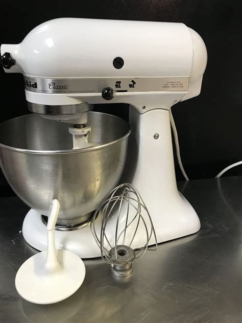Kitchenaid's celebrated stand mixers, which include the kitchenaid artisan and kitchenaid professional 600, are among our best sellers here at everything kitchens. Kitchen aid mixer hardly used exc cond for Sale in ...