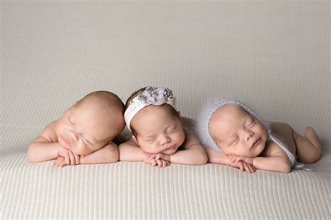 Three Babies Give Birth To Triplets With Lovely Expressions That Make