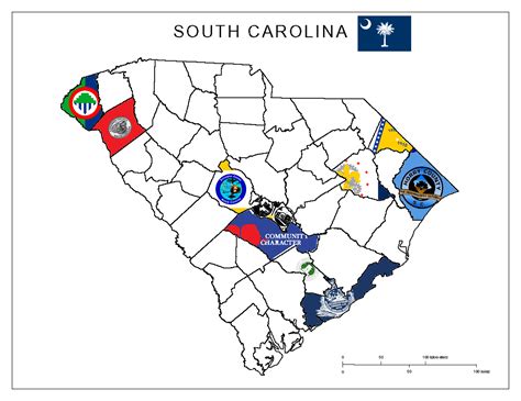 South Carolina County Flags Updated Still Missing Richland As I Cant