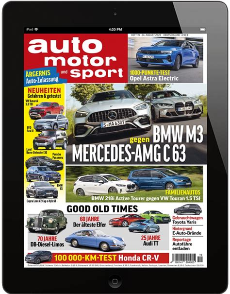 Aktuelle Hefte Auto Motor Und Sport Offizieller Motor Presse Shop