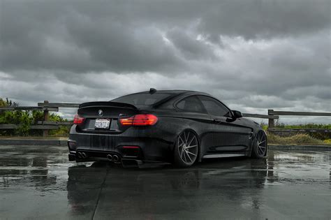 Bmw M4 Sitting On Black Invert Wheels By Niche — Gallery