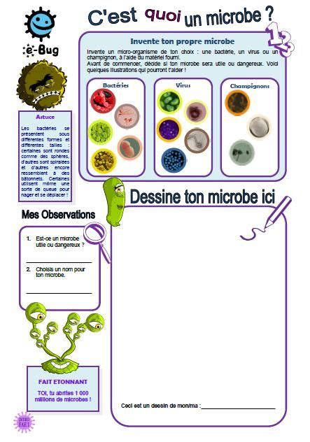 Pin On Microbes Germs Theme