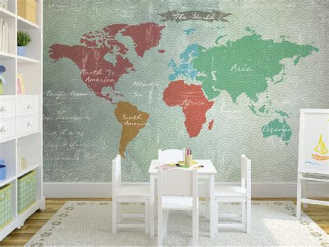 Decorar Paredes Con Mapas Decoración