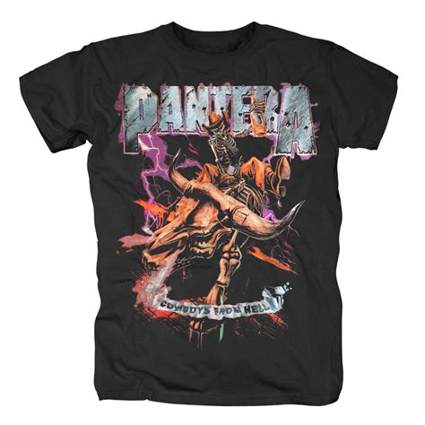 Bravado Cowboys From Hell Tour 1990 Pantera T Shirt