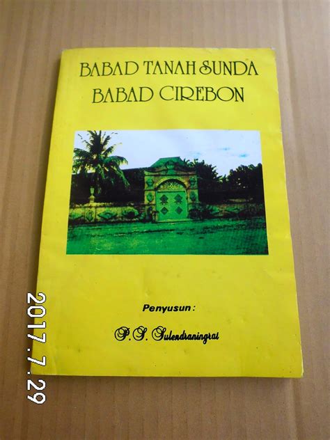 Toko Buku Bekas Online Paksrimo 2: Babad Tanah Sunda / Babad Cirebon - SOLD