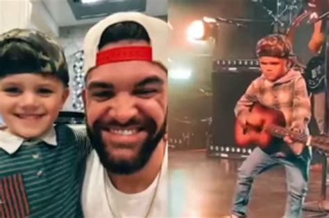 Dylan Scotts 4 Year Old Son Joins Dad On Stage In Amazing Video