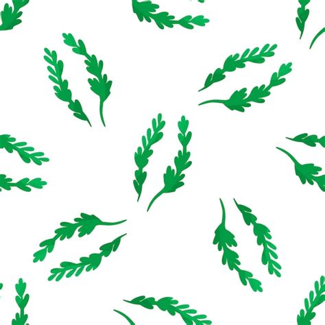 Premium Vector Greens Vector Leaves Grass Pattern Textiles Green