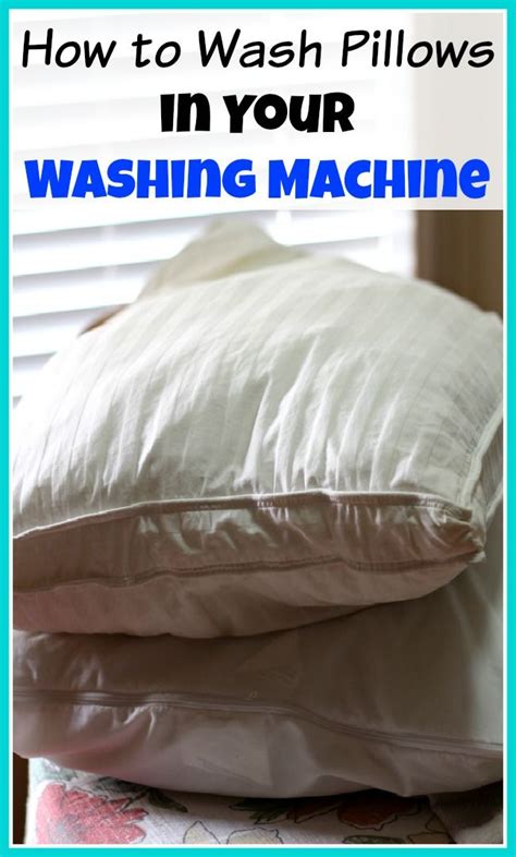 Make sure to fully rinse and dry your pillows because of their thickness and density. How to Wash Pillows in Your Washing Machine (and Dry Them ...