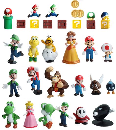 Buy Pantyshka 33 PCS Super Mario Action Figures Super Mario Bros Toys
