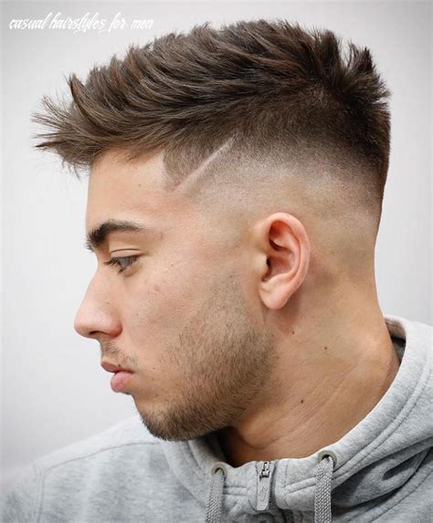 Haircuts are a type of hairstyles where the hair has been cut shorter than before. 8 Casual Hairstyles For Men - Undercut Hairstyle
