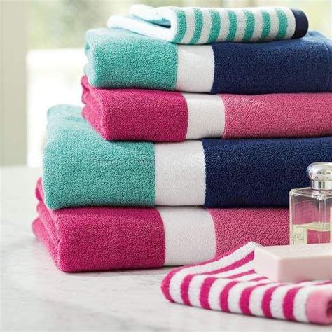 Sonoma goods for life® ultimate bath towel with hygro® technology. Color Block Bath Towels, Girl, Pool/ Royal Navy, Hand ...