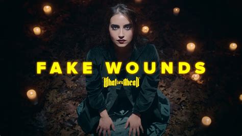 What Lies Ahead Fake Wounds Official Music Video Youtube