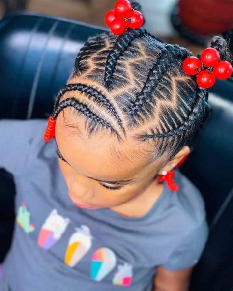 20 African Kids Braids Hairstyles Fashion Style