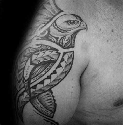 Hawaiian Tribal Bird Mens Arm Tattoos Bird Tattoos Arm Tribal Forearm