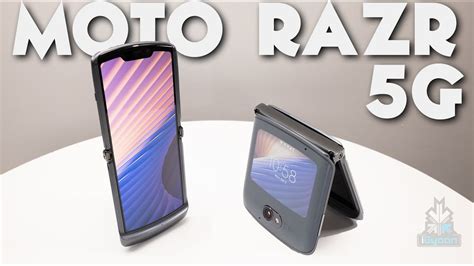 Moto Razr 5g 2020 Foldable Display Flip Phone First Impressions Youtube