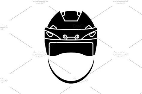 hockey helmet icon hockey helmet icon hockey