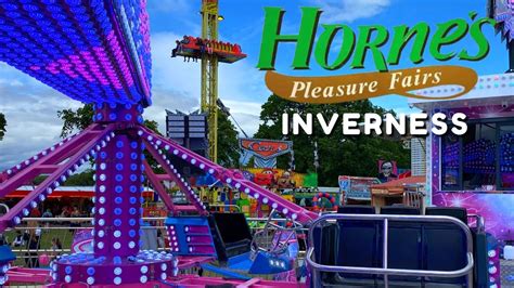 Hornes Pleasure Fairs Inverness Vlog June 2021 Youtube
