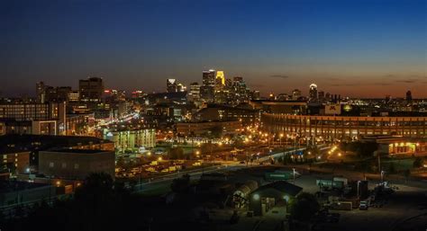View of Downtown Minneapolis from an abandoned mill [4608 x 2501] [OC