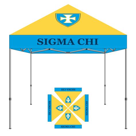 Sigma Chi Fraternity Tent 10x10