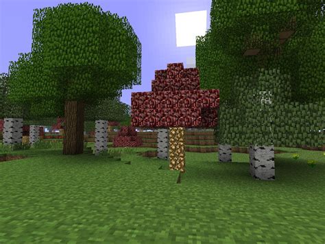 Nether Trees Minecraft Mod