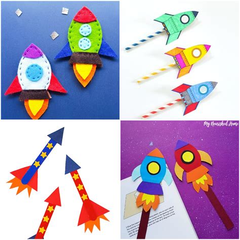 15 Fun Space Rocket Theme Crafts For Kids To Make