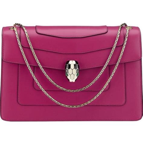 Bvlgari Serpenti Forever Leather Shoulder Bag 158085 Inr Liked On