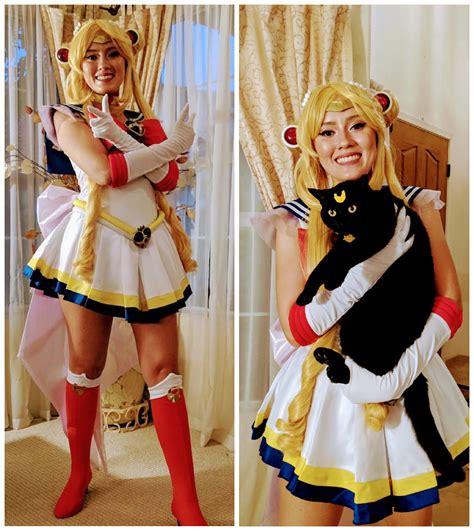 [self] I Finished My Super Sailor Moon Cosplay Just In Time For Halloween R Cosplay