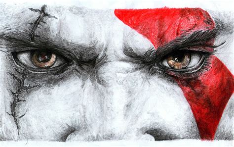 Kratos God Of War Iii By Mythikhiwy On Deviantart